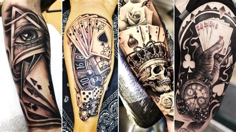playing card tattoos|Top 35 Stylish Playing Card Tattoo Designs + Meanings [2023].